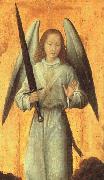 Hans Memling The Archangel Michael oil on canvas